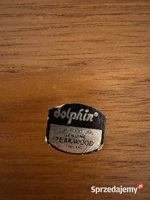 Podstawka Taca z uchwytami drewniana z czasów śląskie Częstochowa