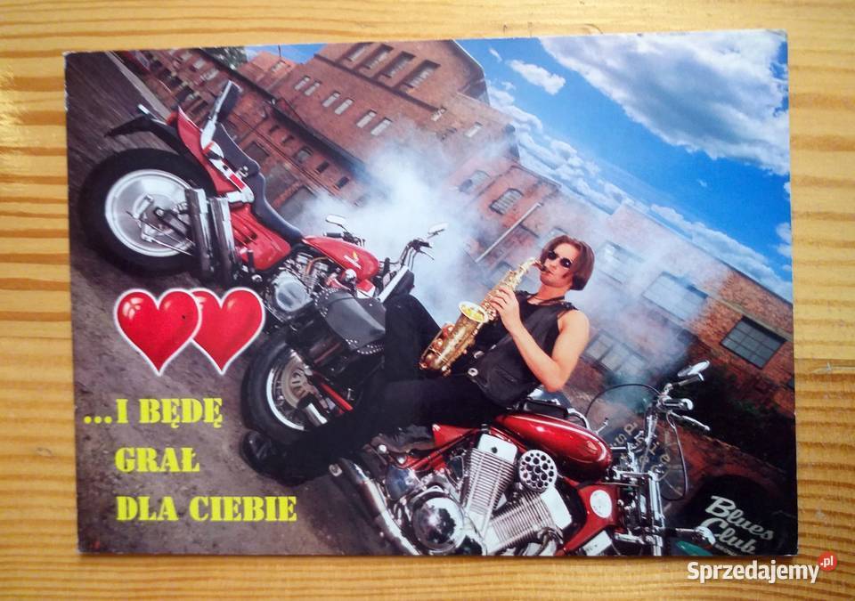 MUZYK NA MOTOCYKLU I BĘDĘ GRAŁ Piszczac sprzedam