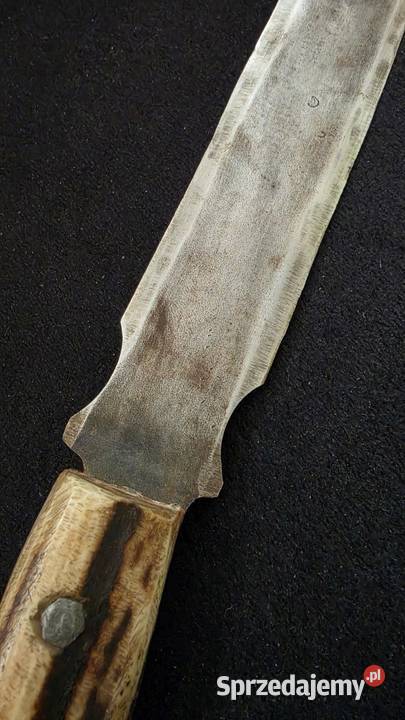 Nóż myśliwski ręcznie robiony domowo Warszawa
