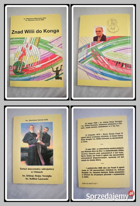 Zestaw książek religijnych Ks S Szmidt SDB i Proza i poezja mazowieckie Płock sprzedam