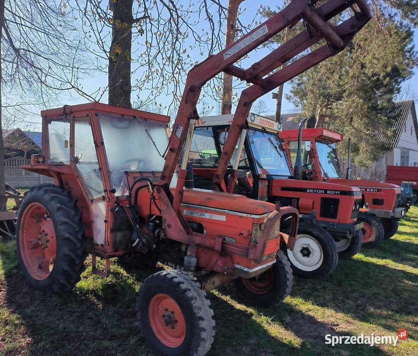 Ciągnik Zetor 5711 z turem podlaskie Korycin