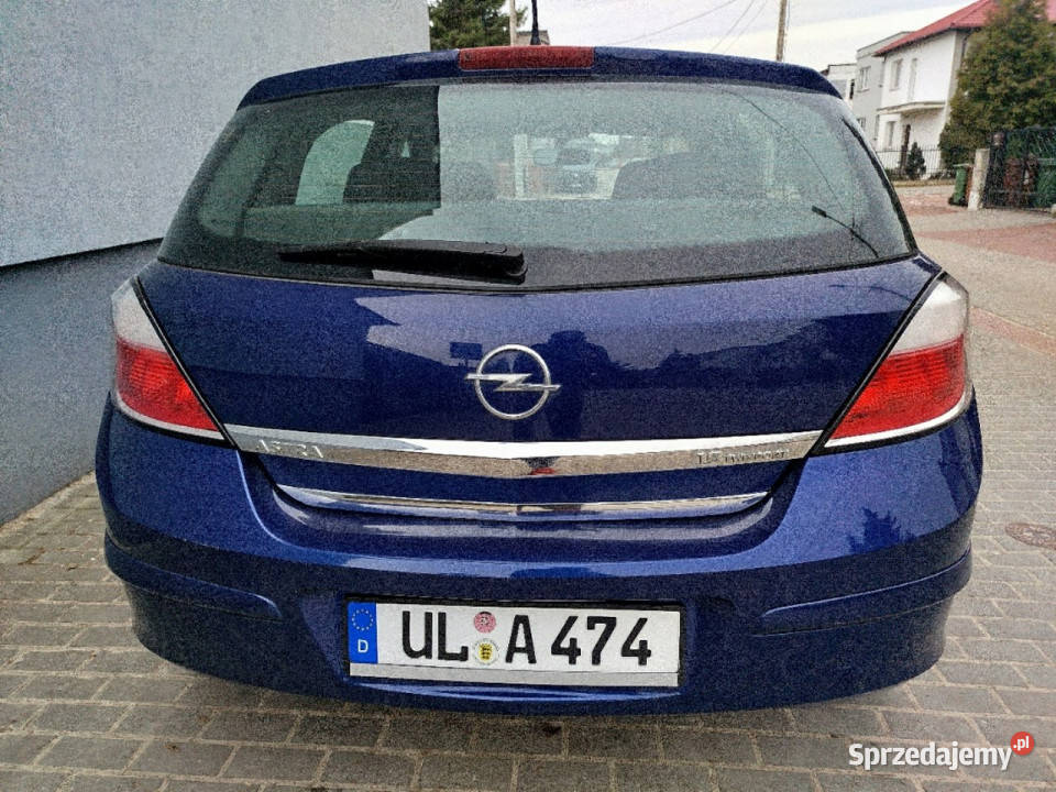 Opel Astra 5 DRZWI 16 BENZYNA klima auto z pełny VAT Toruń