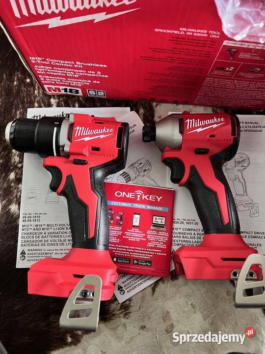 Milwaukee FUEL zestaw elektronarzędzi M18 2 USA Zestawy elektronarzędzi Szaflary