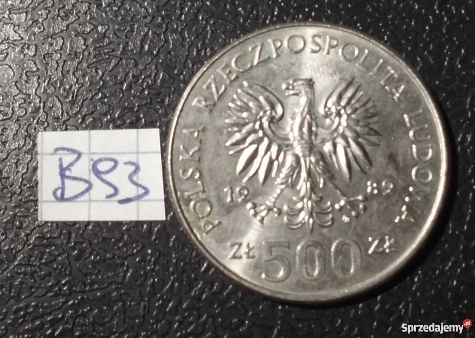 500 złotych 1989 Wojna obronna Kraków