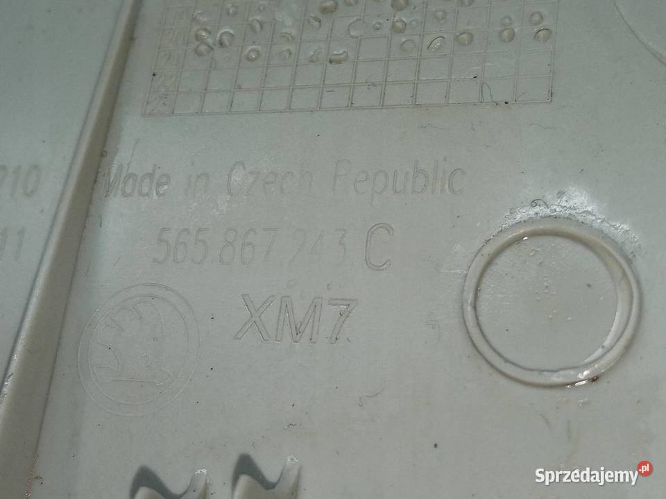 OSŁONA SŁUPKA B LEWA PRAWA KOMPLET 565867243C