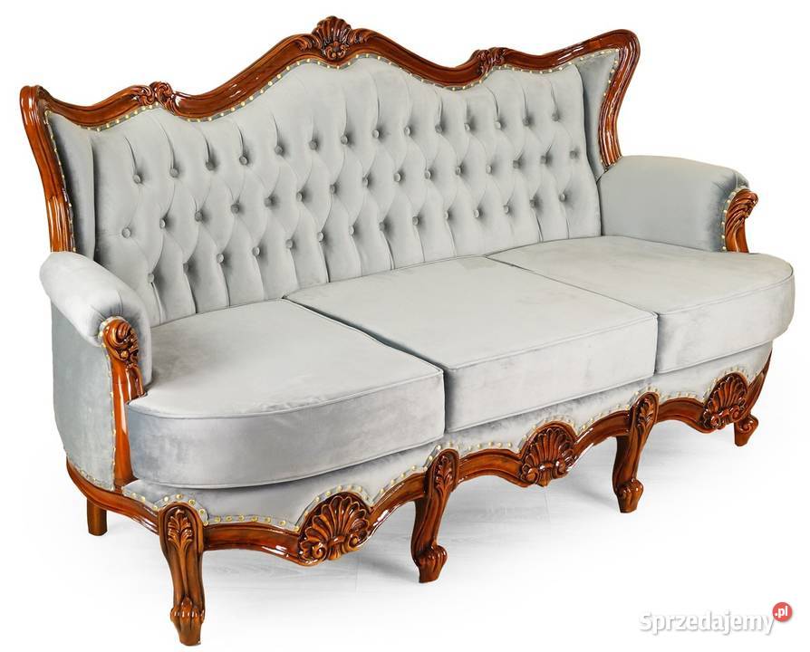 Nowy Ludwikowski komplet wypoczynkowy kanapa 2 Września