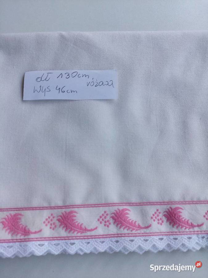 Zazdrostka lambrekin panel bawelna Mirosławiec