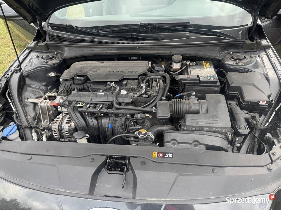 Hyundai Elantra CN VII 2022 LPG komputer pokładowy Pabianice
