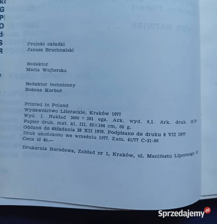 W Pazniewski T Sławek S Piskor A Szuba Spór i Koźminek