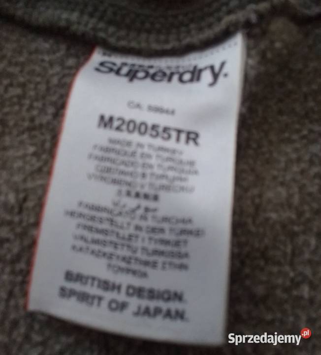 Bluza z kapturem SuperDry Kozłówka sprzedam
