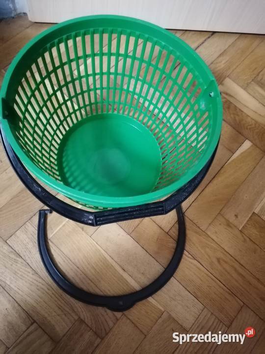 Okrągły kosz zielony Gdańsk