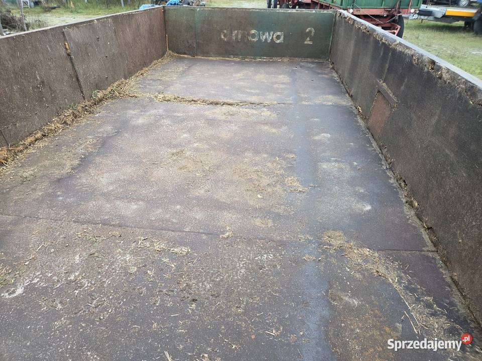 Przyczepa rolnicza 35t Autosan kaczka Przyczepy rolnicze Złoczew