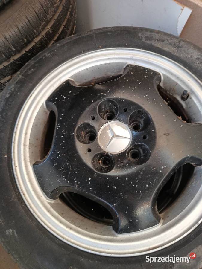 Felgi stalowe aluminiowe Mercedes 5x112 15 i 16 Średnica 15" Wołoskowola