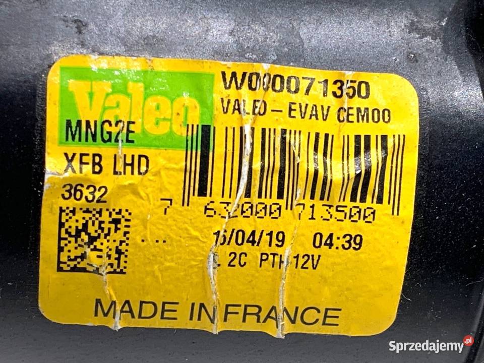 MECHANIZM WYCIERACZEK PRZÓD RENAULT MEGANE IV