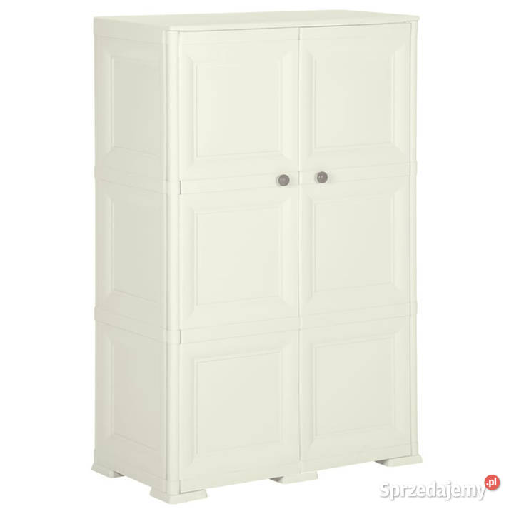 Szafka plastikowa 79x43x125 wygląd drewna