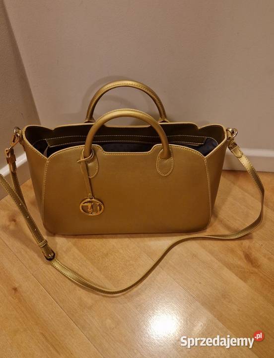 TOREBKA włoska z breloczkiem marki TRUSSARDI 24cm Lublin sprzedam