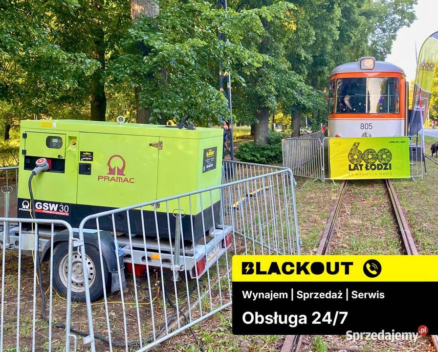 Agregaty Prądotwórcze Wynajem 247 3kW 500kW Współpraca biznesowa Zielona Góra