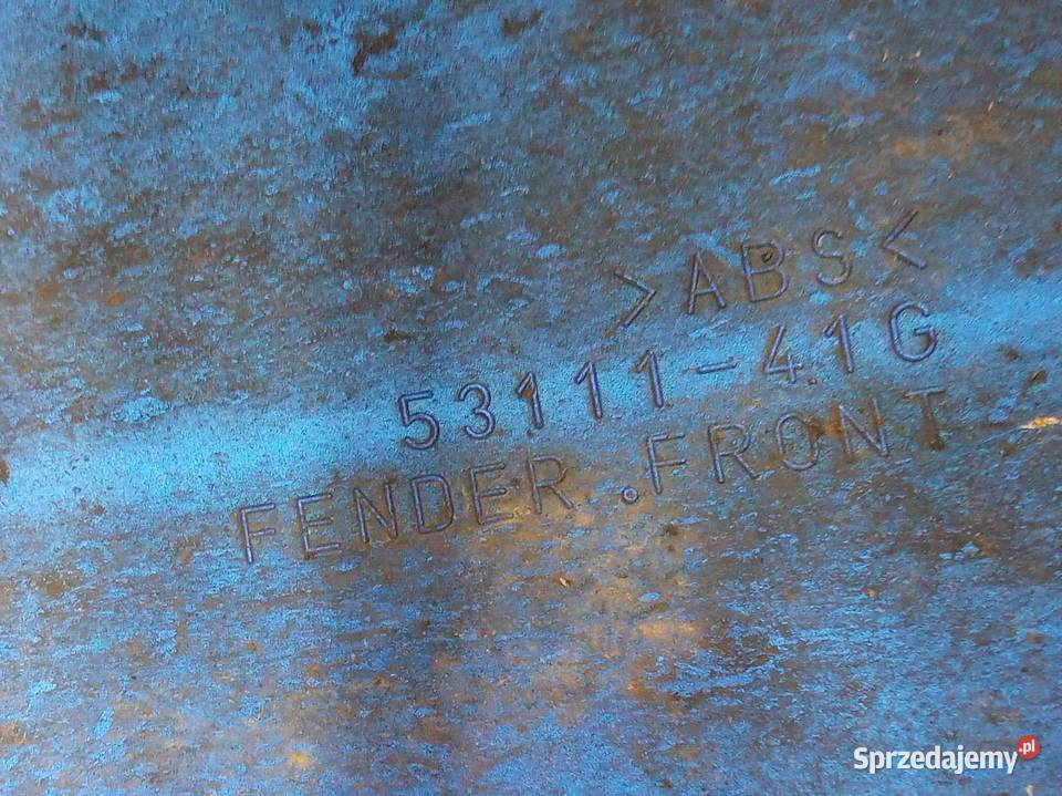 BŁOTNIK PRZÓD 5311141G Suzuki GSXR600 K8 K9 L0