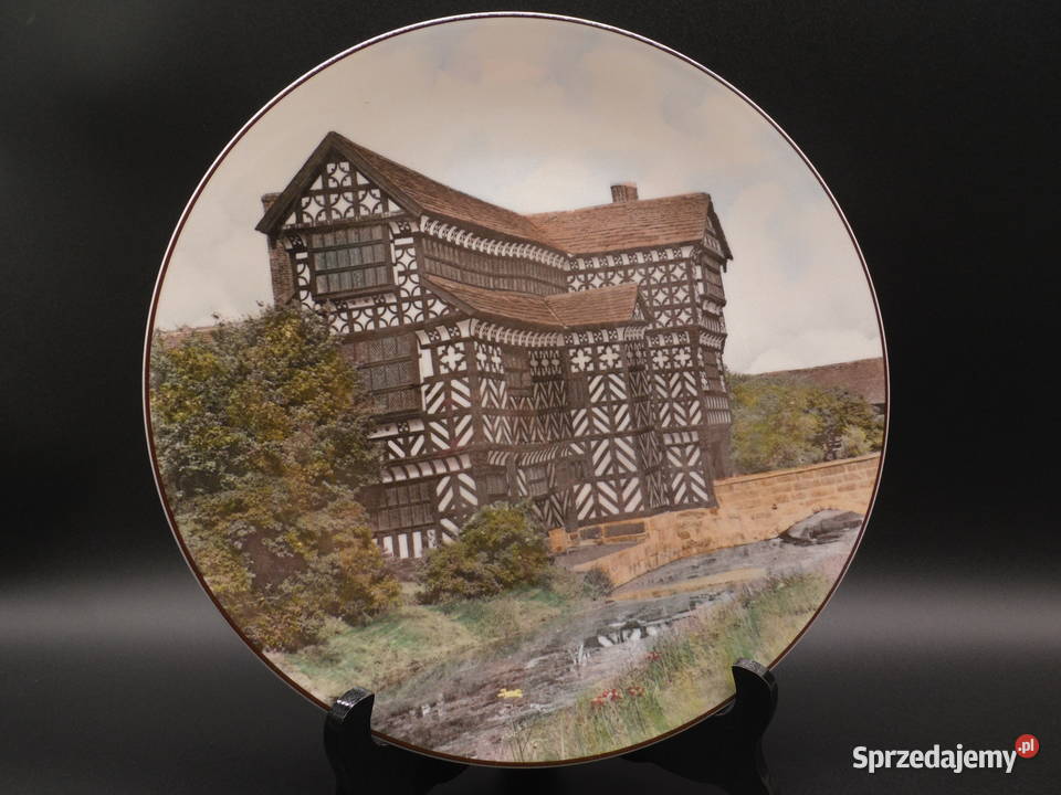 Talerz kolekcjonerski Royal Doulton z wielkopolskie Raszków