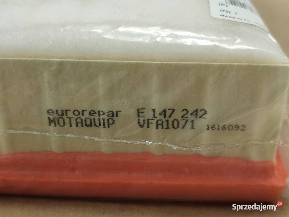 FILTR POWIETRZA BERLINGO B9 PARTNER 5 G 16 HDi osobowe