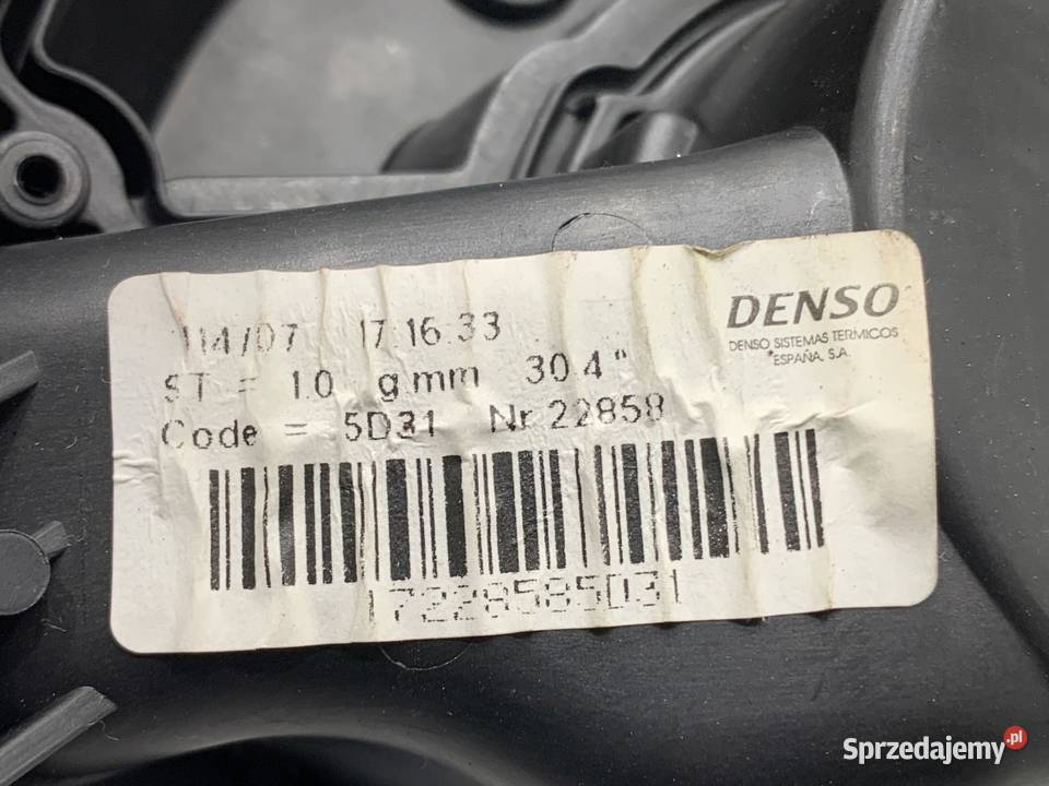 DMUCHAWA NAWIEWU OPEL CORSA D WENTYLATOR