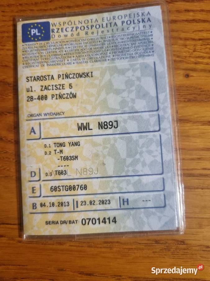 Niezawodny ciągnik rolniczy TYM T 603 Kije