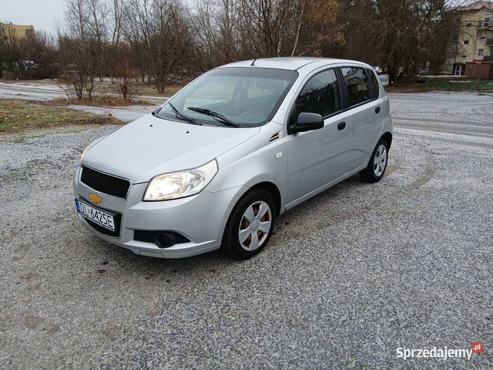 Chevrolet Aveo 12 85 2010 benzyna klimatyzacja pierwszy właściciel Prochowice