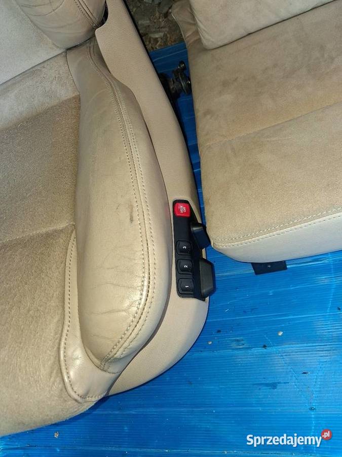 Fotele passat b5 skora alcntara elektryka kombi Domaszowice