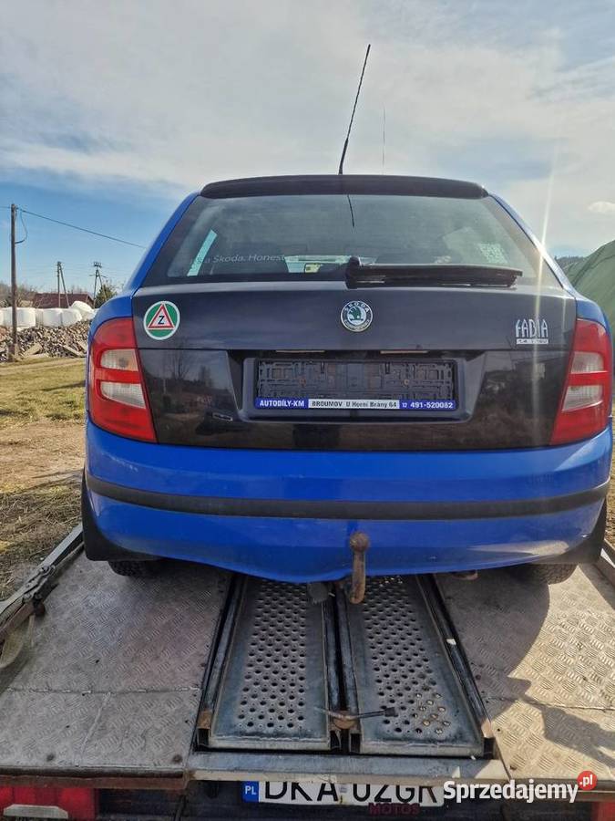 Sprzedam na części w całości na części skodę Witków