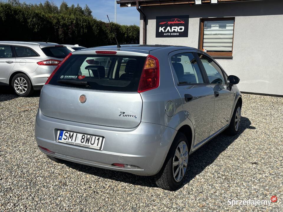 Fiat Punto Polski salon Rok produkcji 2008 Paniówki
