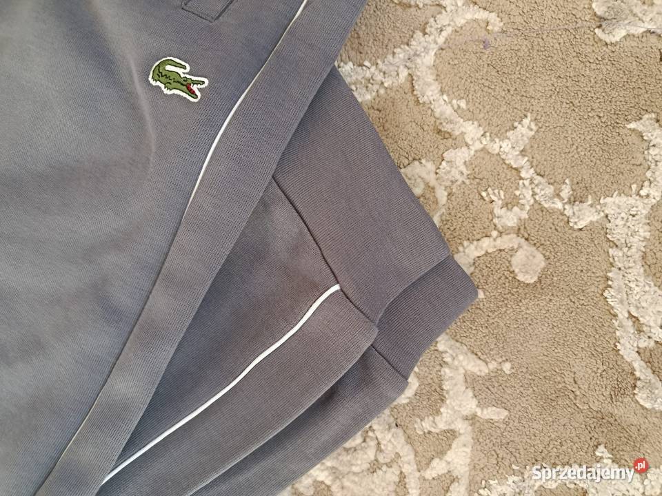 Komplet dresowy Lacoste regular fit szary