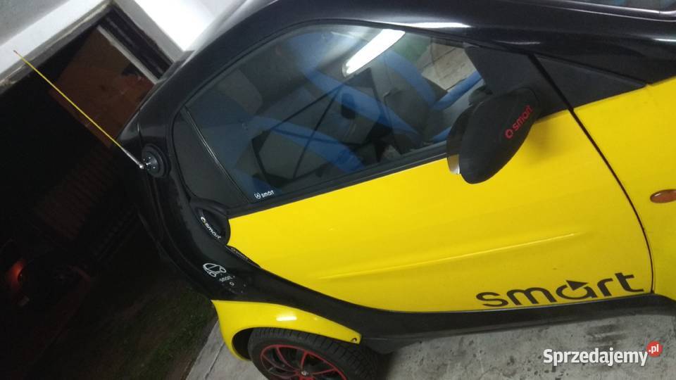 Sprzedam Smart fortwo 16 lat kat B1 Piękny Żółty