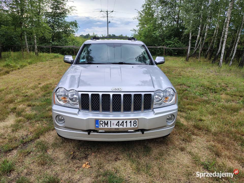 JEEP GRAND CHEROKEE OVERLAND 57 HEMI skórzana tapicerka Mielec