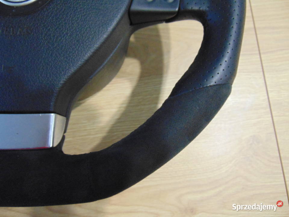 kierownica ścięta Rline alkantara vw golf V Bochnia