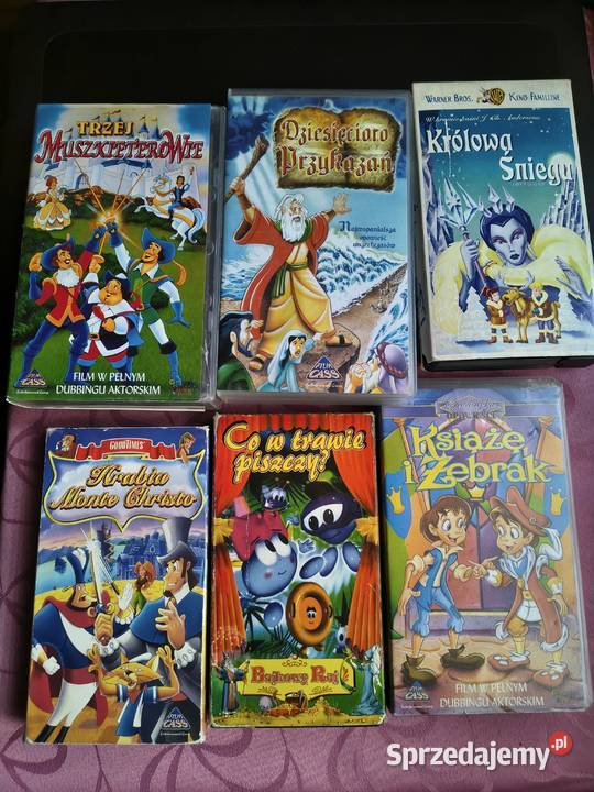 Bajki dzieci VHS Lublin
