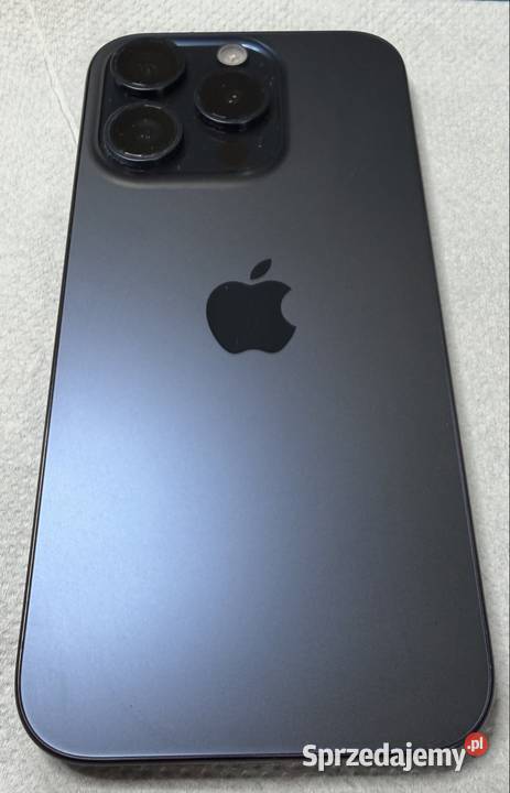 Iphon 15 PRO Igła Tytan Błękitny
