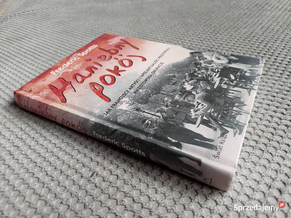 nowa Haniebny pokój Frederic Spotts twarda Proza i poezja Kraków