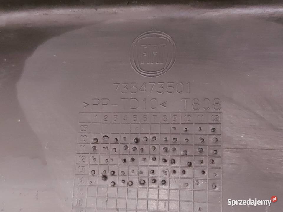 OPEL COMBO D 15r zderzak tył 735473501 osobowe Kielce