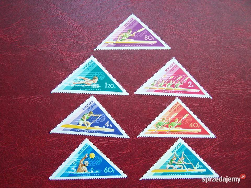 Węgry 1973 MNH Mi 291925 Sport Sporty wodne Tychy