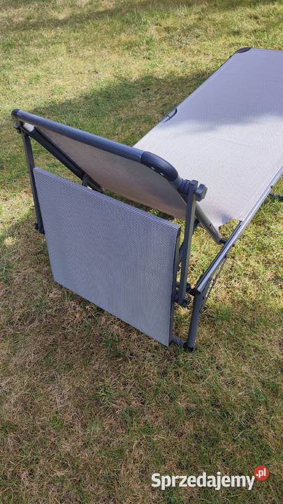 Leżak Łóżko składane z daszkiem materac Bydgoszcz