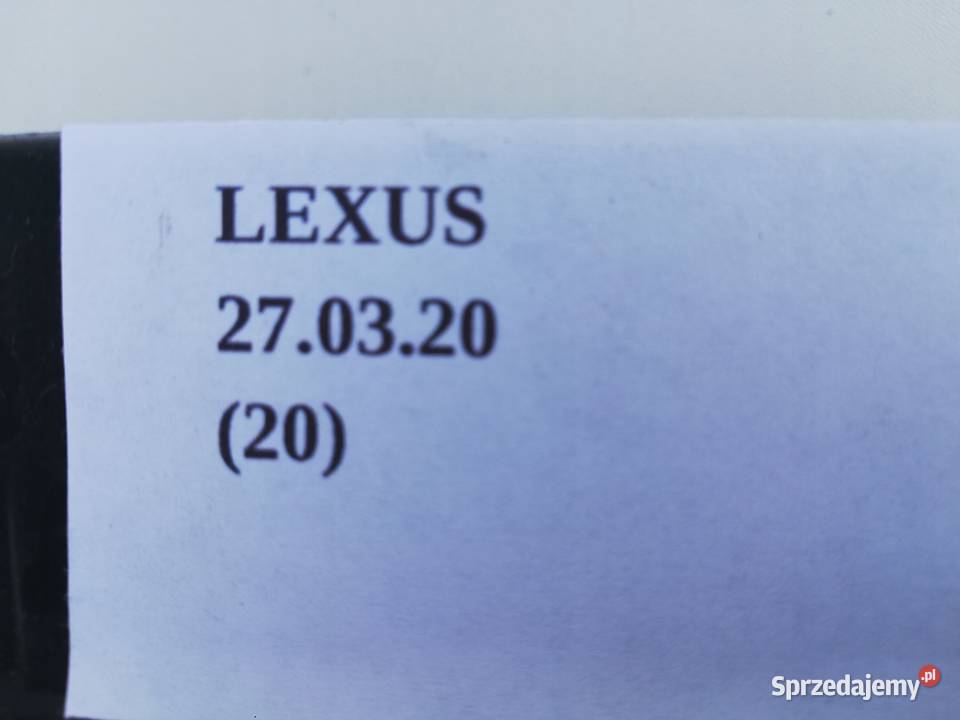 ZAŚLEPKA KANAPY OTWÓR NA NARTY LEXUS LS430 0105
