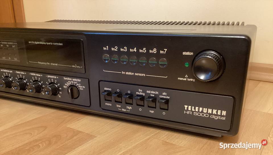 Amplituner Wzmacniacz TELEFUNKEN HR 5000 digital