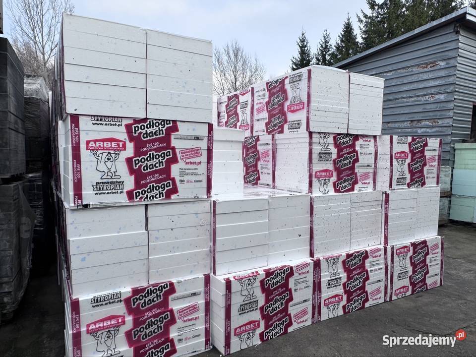 styropian dach podłoga EPS100 Arbet 220 m3 Oleśnica
