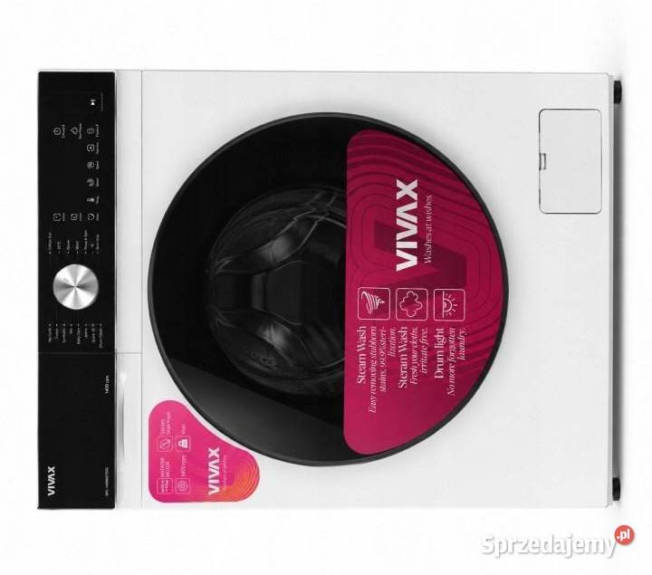 Pralka VIVAX WFL140916PSI 9 1400 obr Inverter 85cm Skawina