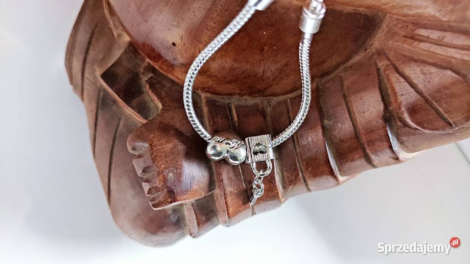 Bransoletka modułowa z zawieszkami Charmsy mazowieckie