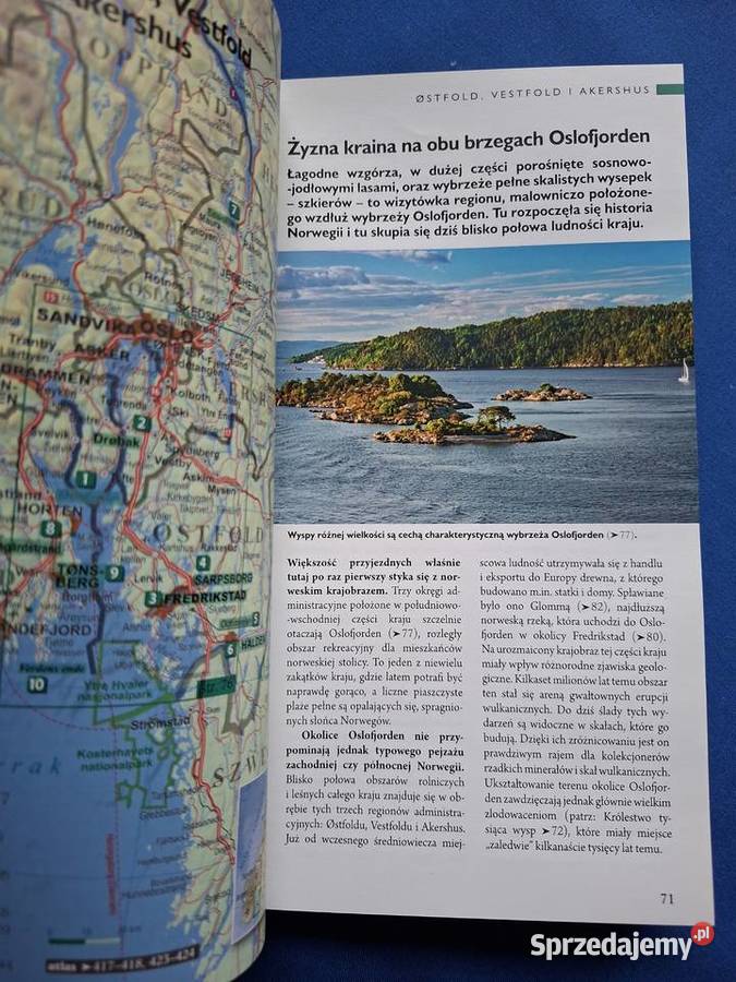 Norwegia exploreguide 3 w 1 mapa Kraków sprzedam
