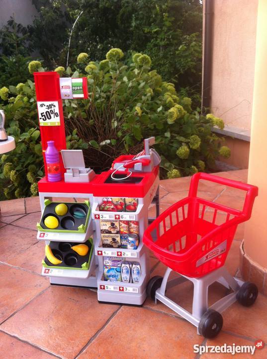 SKLEP MINIMARKET SMOBY Z KOSZYKIEM Smoby wielkopolskie