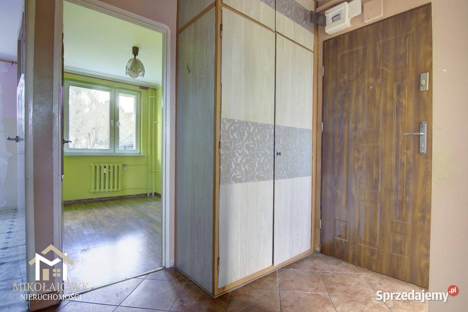 3 pokoje parter Paderewskiego 51 47 m2 blok Bartoszyce