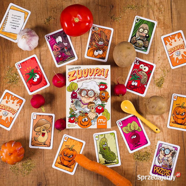 Zuuupa Rozgrzewająca gra karciana Poznań
