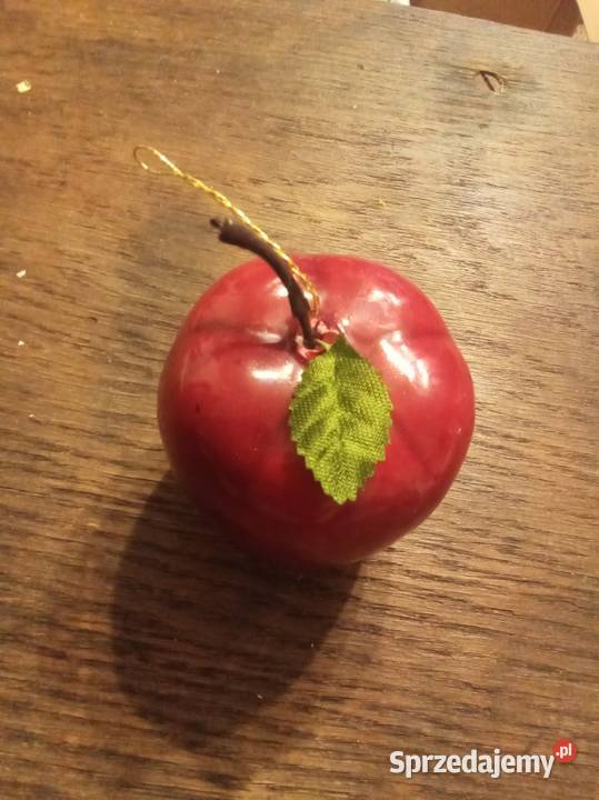 Jabłka woskowe Boże Narodzenie zawieszki komplet Warszawa
